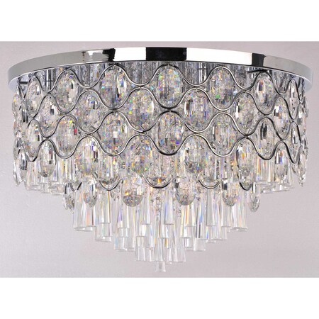 Maxim Jewel-Flush Mount 39920BCPC